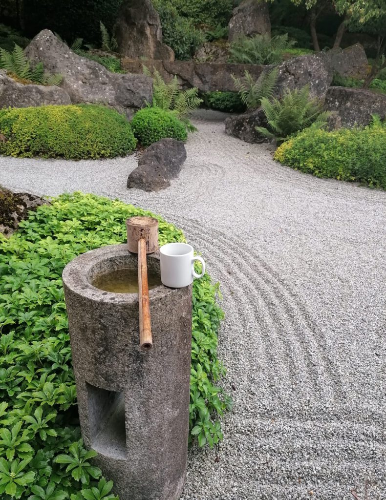 Japanischer Garten, Ruhe und Ordnung